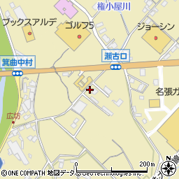 三重県名張市瀬古口148周辺の地図