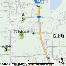 奈良県天理市石上町455周辺の地図