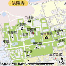 聖霊院周辺の地図