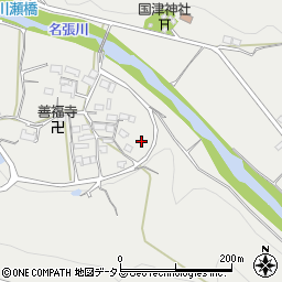 三重県名張市上比奈知1873周辺の地図