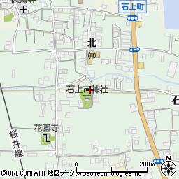 奈良県天理市石上町254周辺の地図