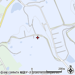 岡山県瀬戸内市牛窓町鹿忍4857周辺の地図