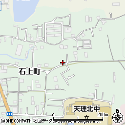 奈良県天理市石上町698周辺の地図