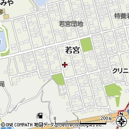 岡山県都窪郡早島町若宮20-8周辺の地図