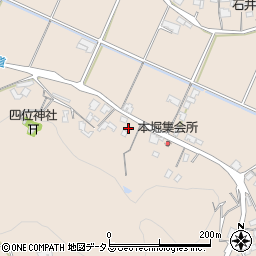岡山県小田郡矢掛町本堀883周辺の地図