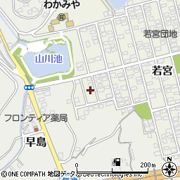 岡山県都窪郡早島町若宮16周辺の地図