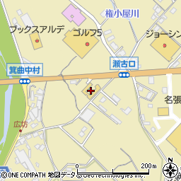 三重県名張市瀬古口135周辺の地図
