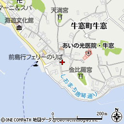 岡山県瀬戸内市牛窓町牛窓2881周辺の地図