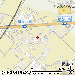 三重県名張市瀬古口612-1周辺の地図