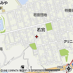 岡山県都窪郡早島町若宮20-7周辺の地図