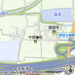 奈良県大和郡山市伊豆七条町213-3周辺の地図