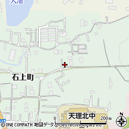 奈良県天理市石上町696-6周辺の地図