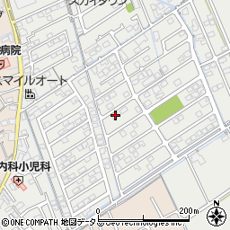 ブルームシャトー弐番館周辺の地図