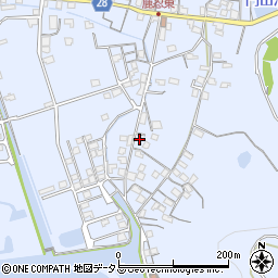 岡山県瀬戸内市牛窓町鹿忍703周辺の地図