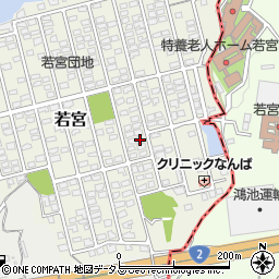岡山県都窪郡早島町若宮23-3周辺の地図