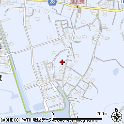 岡山県瀬戸内市牛窓町鹿忍700-1周辺の地図
