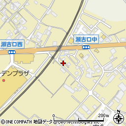 三重県名張市瀬古口599周辺の地図