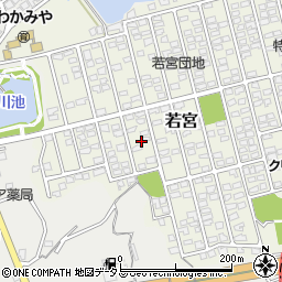 岡山県都窪郡早島町若宮19周辺の地図
