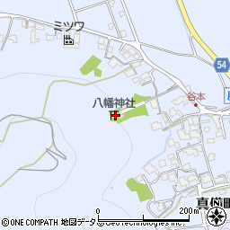 岡山県倉敷市真備町服部703周辺の地図