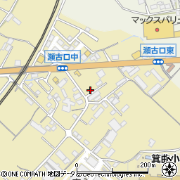 三重県名張市瀬古口614周辺の地図