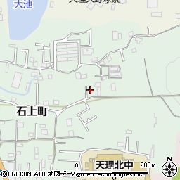 奈良県天理市石上町696周辺の地図