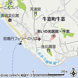 岡山県瀬戸内市牛窓町牛窓2876周辺の地図