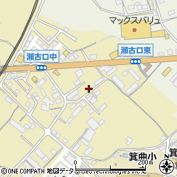 三重県名張市瀬古口611周辺の地図