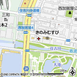 Ｆメゾン西加賀屋１番館周辺の地図