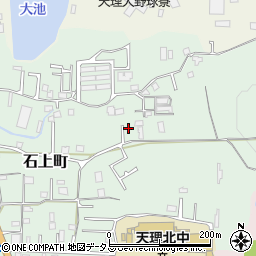 奈良県天理市石上町696-3周辺の地図