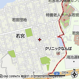 岡山県都窪郡早島町若宮23-4周辺の地図
