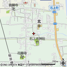奈良県天理市石上町251周辺の地図