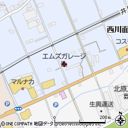 Ｍ’ｓＧＡＲＡＧＥ周辺の地図