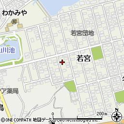 岡山県都窪郡早島町若宮19-3周辺の地図