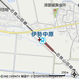 三重県松阪市周辺の地図