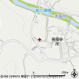 三重県名張市上比奈知2027周辺の地図