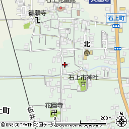 奈良県天理市石上町248周辺の地図
