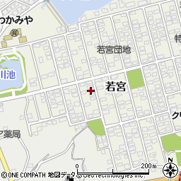 岡山県都窪郡早島町若宮19-11周辺の地図