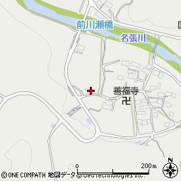 三重県名張市上比奈知2026周辺の地図