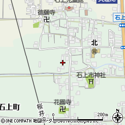 奈良県天理市石上町213周辺の地図