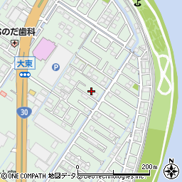 岡山県岡山市南区藤田668周辺の地図
