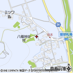 岡山県倉敷市真備町服部710周辺の地図