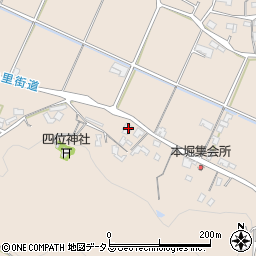 岡山県小田郡矢掛町本堀874周辺の地図