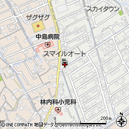 倉敷妹尾線周辺の地図