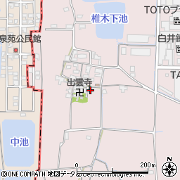 奈良県大和郡山市椎木町60-1周辺の地図