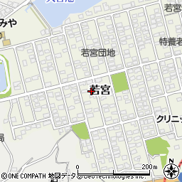 岡山県都窪郡早島町若宮20-15周辺の地図