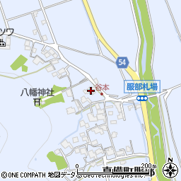 岡山県倉敷市真備町服部740周辺の地図