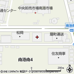 加藤産業南近畿支社みなとセンター周辺の地図