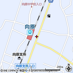 広島県安芸高田市向原町坂44周辺の地図