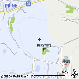 岡山県瀬戸内市牛窓町鹿忍488周辺の地図