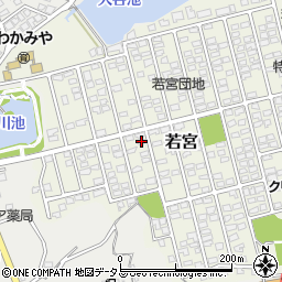 岡山県都窪郡早島町若宮19-10周辺の地図
